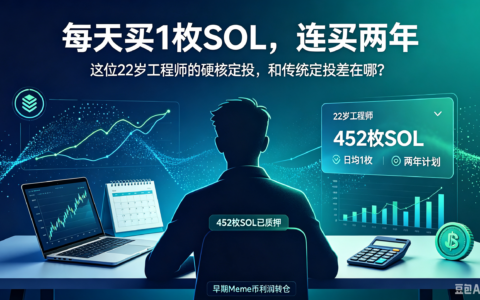 每天买1枚SOL连买两年：这位22岁工程师的"硬核定投"，和传统定投差在哪？
